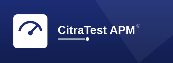 CitraTest APM - end to end response time and availability monitoring